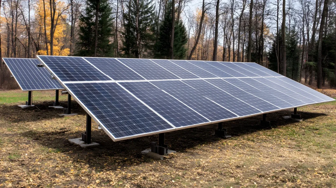 Big ground mount solar 